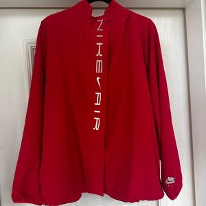 NWT Nike Air Red Plus Windbreaker